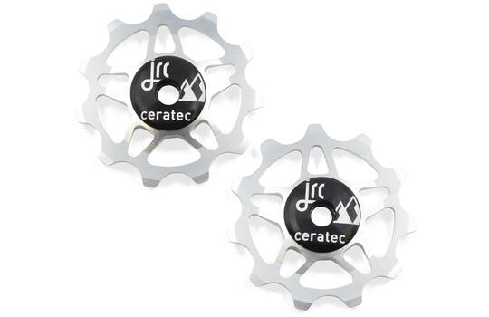 Jrc - keramische derailleur wielset shimano 105 ultegra dura ace 12 speed 11t zilver