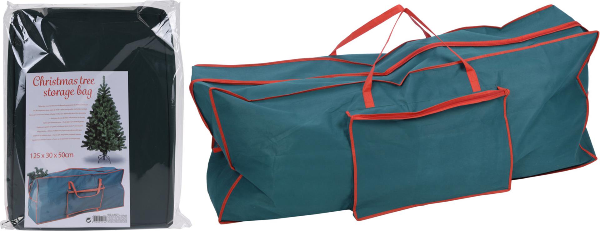 Home styling opbergtas voor kerstboom 125x30x50cm