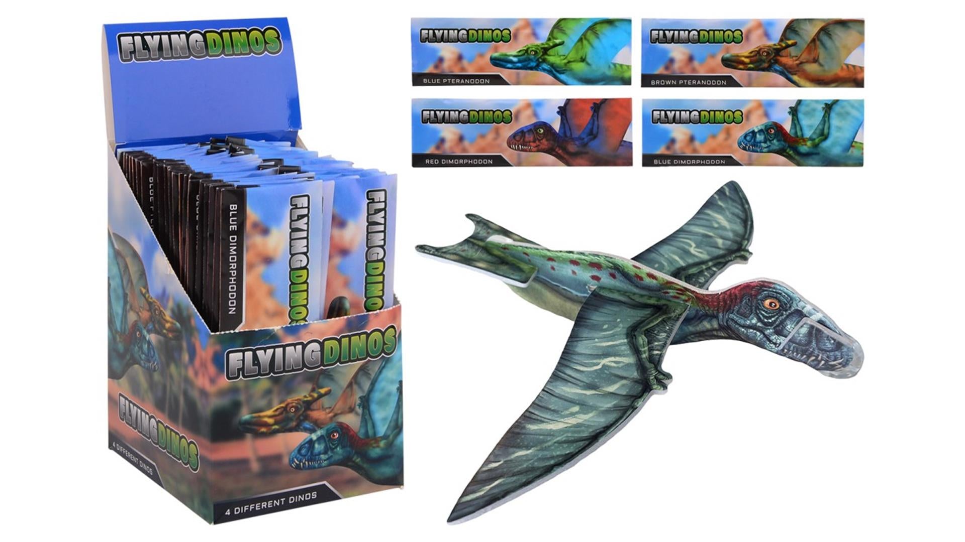 Johntoy john toy dinosaurus foamvliegtuigje