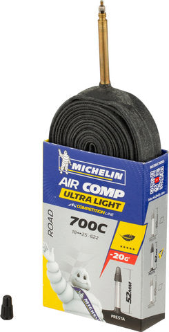 Michelin a1 aircomp ultra-light road inner tube for 28 tyres