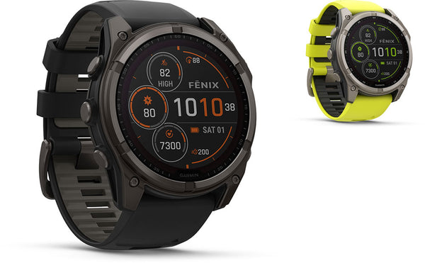 Garmin fenix 8 solar sapphire titanium gps 51 mm multisport smartwatch