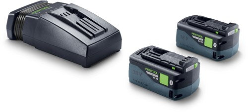 Festool 18v 2x 5.0ah hp5,0 tcl6 energie-set - 578736