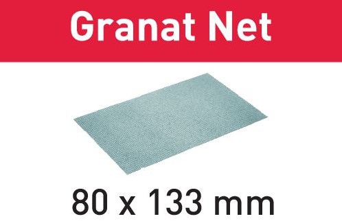 Festool accessoires netschuurmateriaal stf 80x133 p120 gr net 50 granat net - 203287