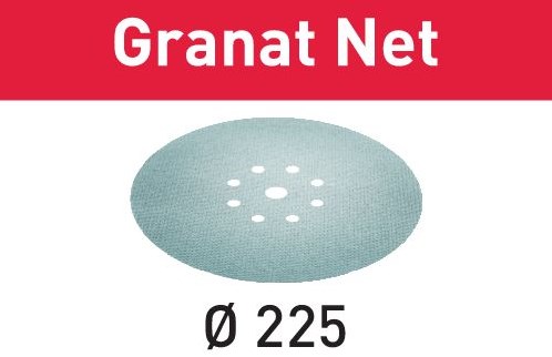 Festool accessoires netschuurmateriaal stf d225 p240 gr net 25 granat net - 203318