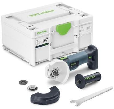 Festool agc 18-125 eb-basic accu haakse slijper | krachtig en draadloos – 578367