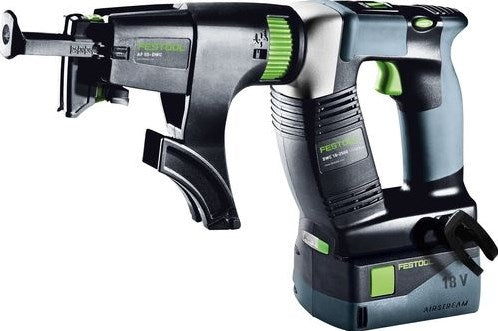Festool dwc 18-2500 hpc 4.0 i-plus | duradrive accu schroefautomaat 18v 2500rpm in systainer sys3 m 187 (2x 4.0ah accu + lader) - 576498