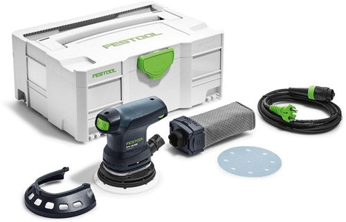 Festool ets 125 req gr sys p excenterschuurmachine | met gevulde granat schuurpapier systainer 3 - 578202