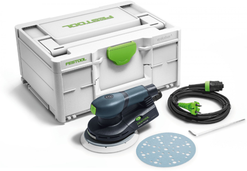 Festool ets ec 150 3 eq-plus excenterschuurmachine | sys3 m 187 | 400w - 576320