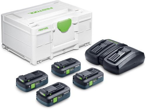 Festool sys 18v 4xtbx4 tcl6duo energie-set - 578823