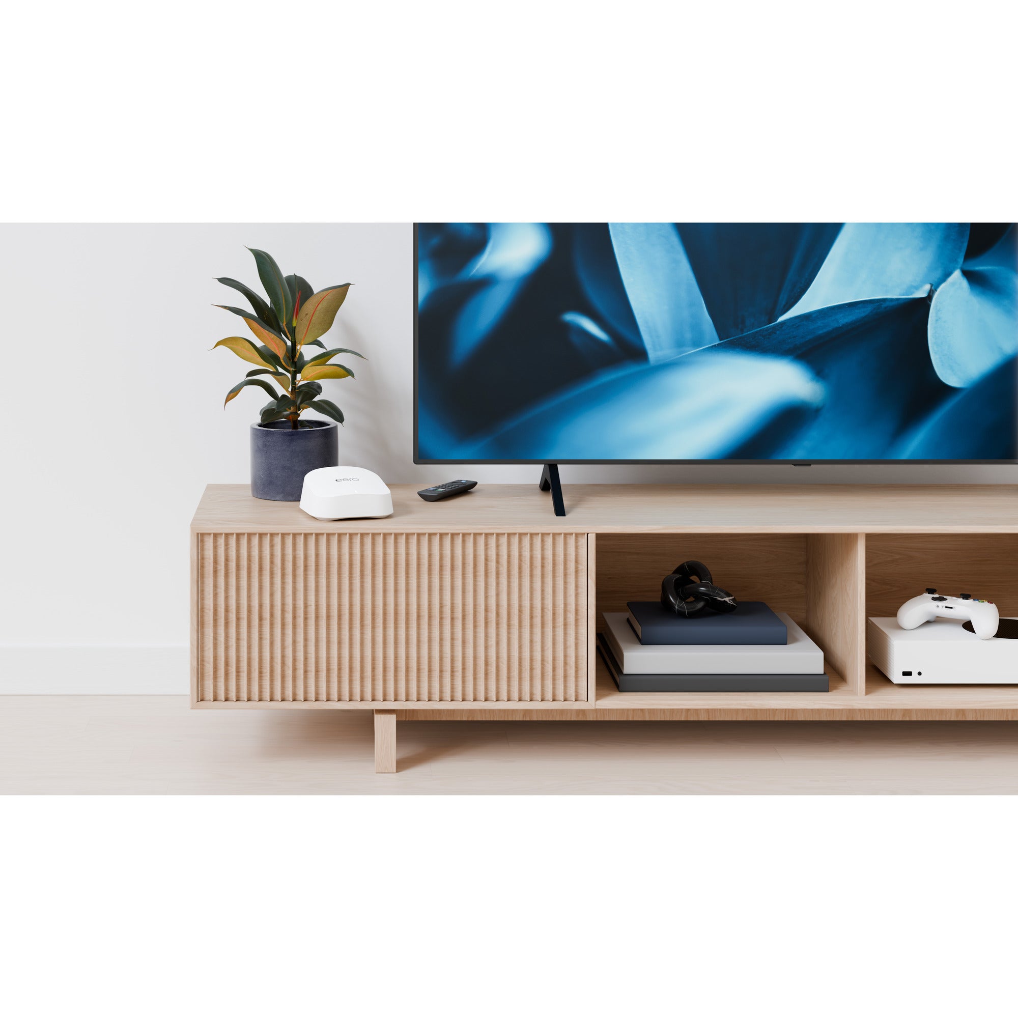 Eero 7 mesh wifi system, 3 stuks mesh router (wit)