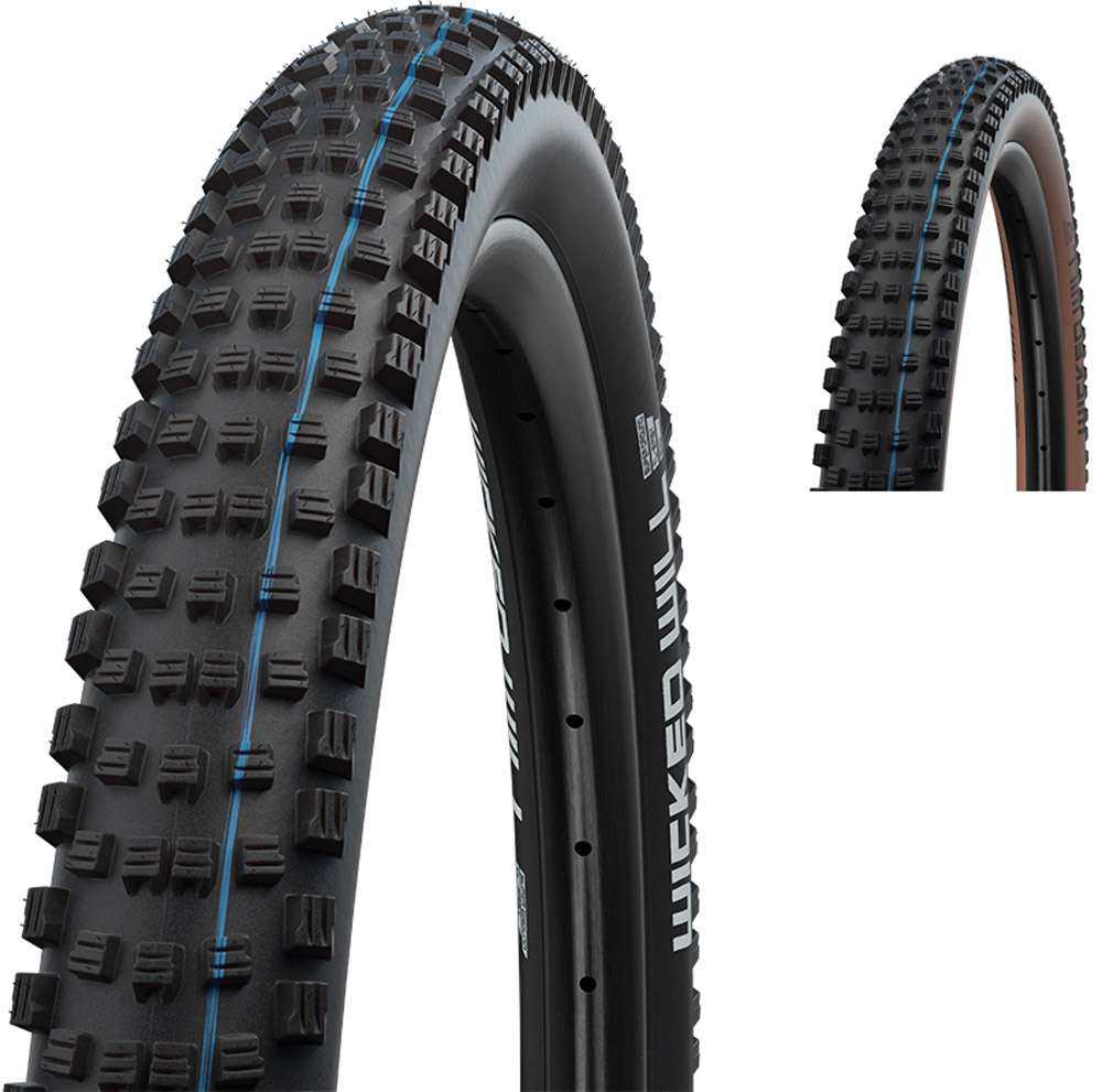 Buitenband Schwalbe 27.5-2.25(57-584) Wicked Will EVO SuperG E50 zw.
