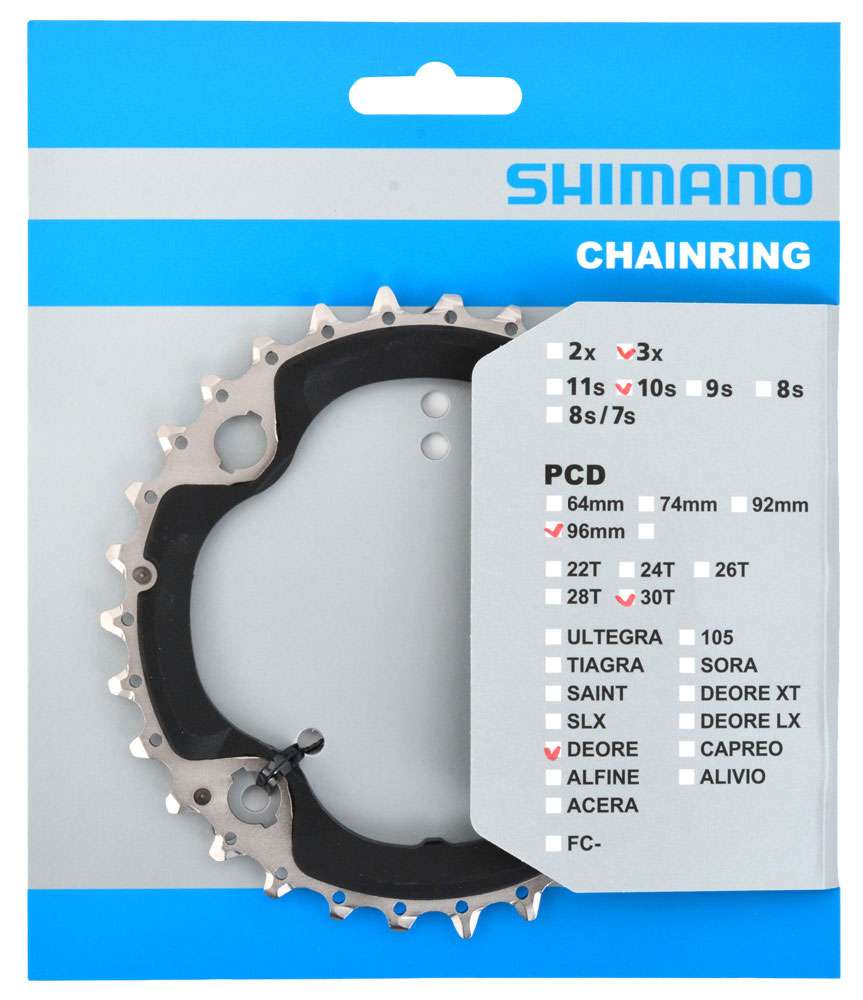 lame shimano 30t 10v deore 96 64 fc-m6000 y1wc98010