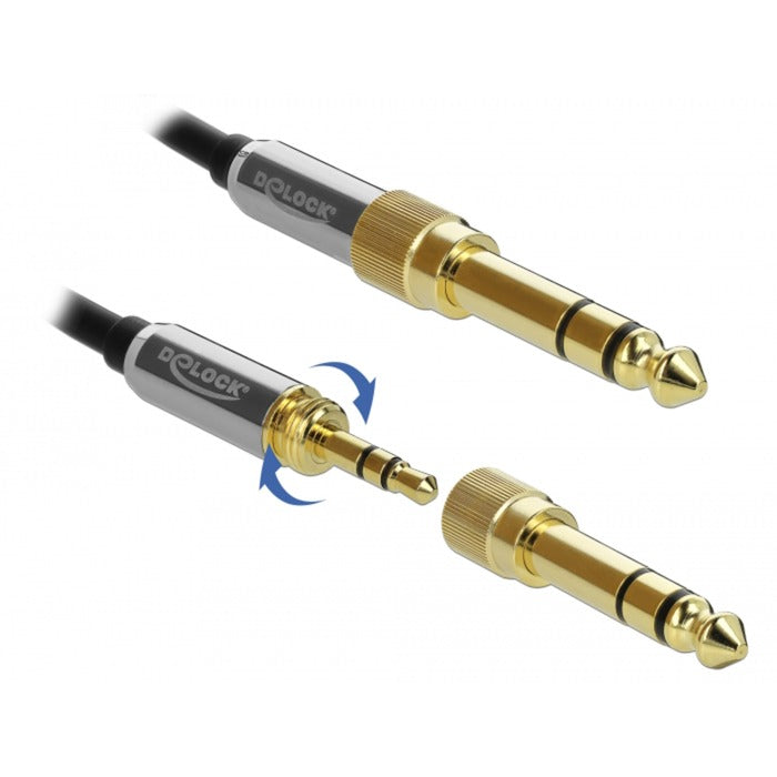 DeLOCK DeLOCK Stereokabel 3,5 mm 3 Pin-stekker > 3,5 mm 3 Pin-stekker