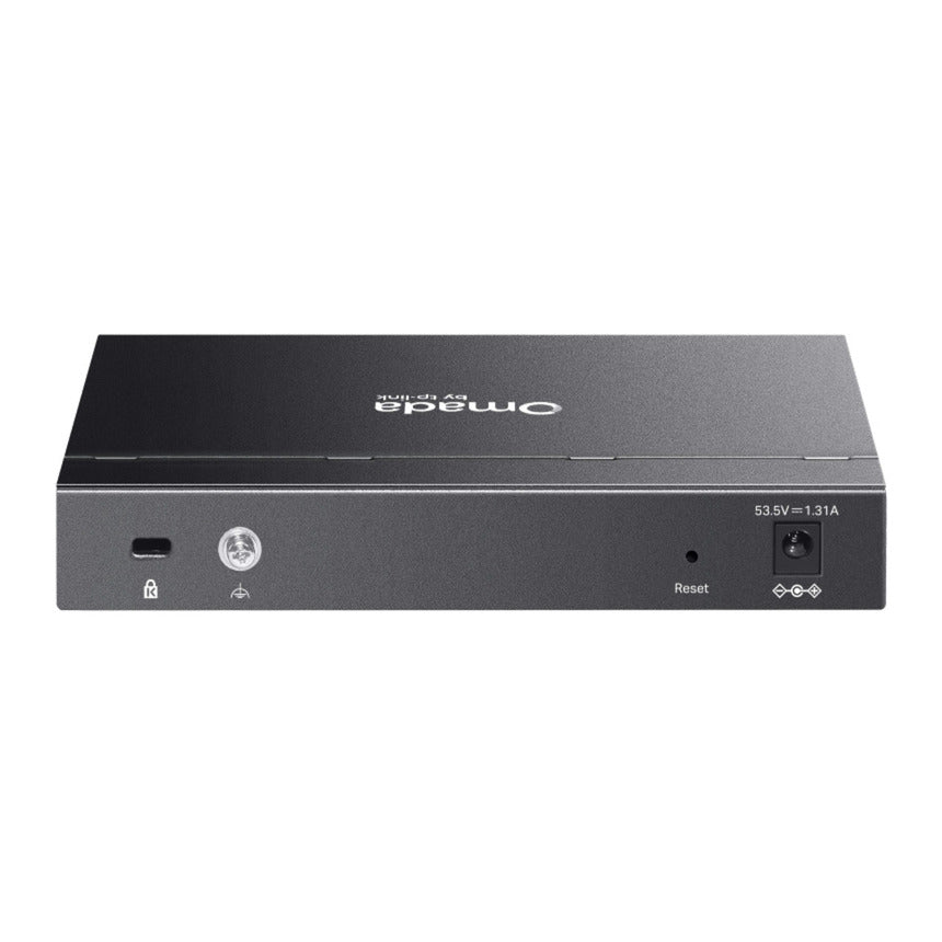 Tp-link omada es208gp switch (zwart, 8x poe+)