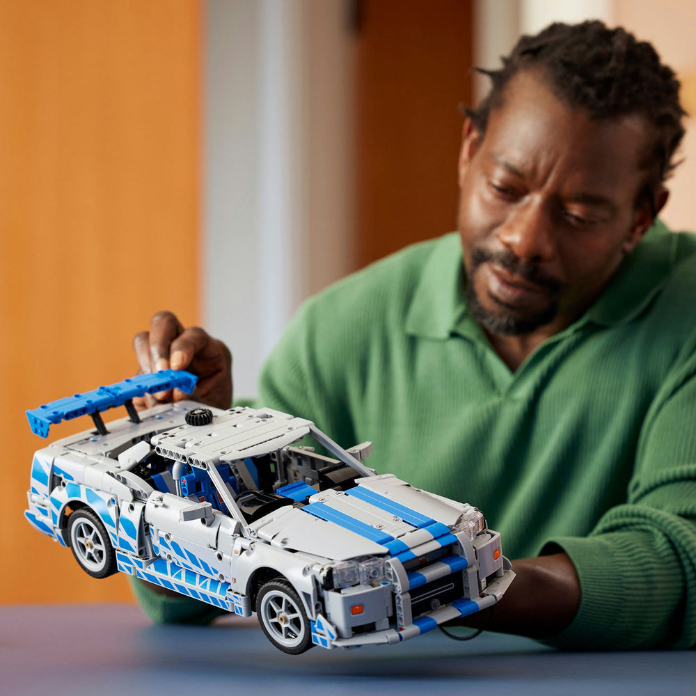 Lego ® technic 2 fast 2 furious nissan skyline gt-r (r34) auto - 42210