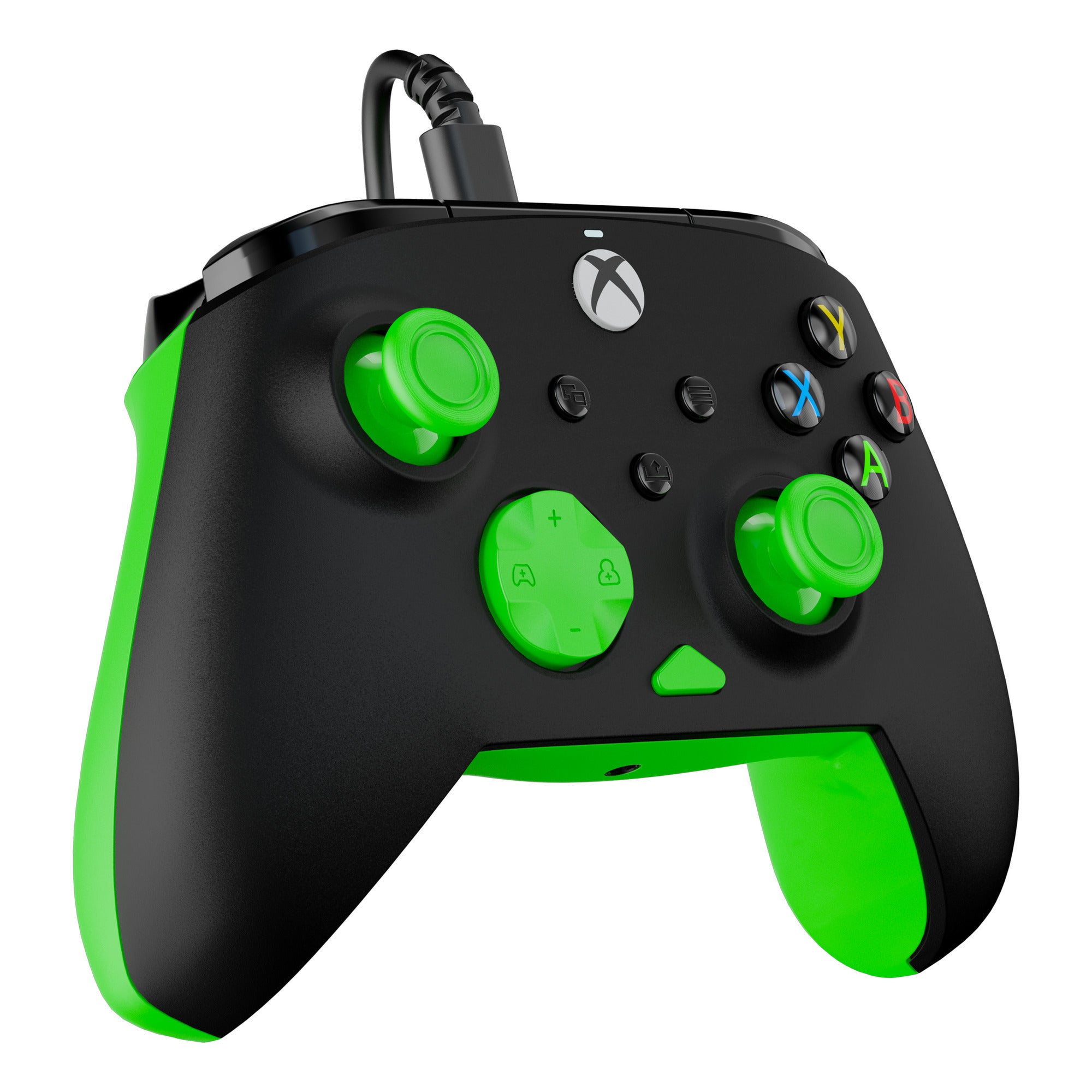 Turtle beach rematch core bedrade controller (zwart groen, xbox serie x|s, xbox one, pc)