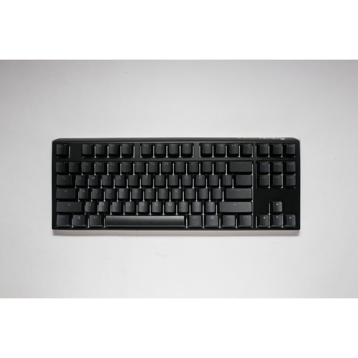 Ducky One 3 Classic TKL RGB Mechanical Keyboard (Black, US Layout (QWERTY), Cherry MX Speed Silver, 80% (TKL), RGB LEDs, Double-Shot PBT, Hot-Swappable, Quack Mechanics)