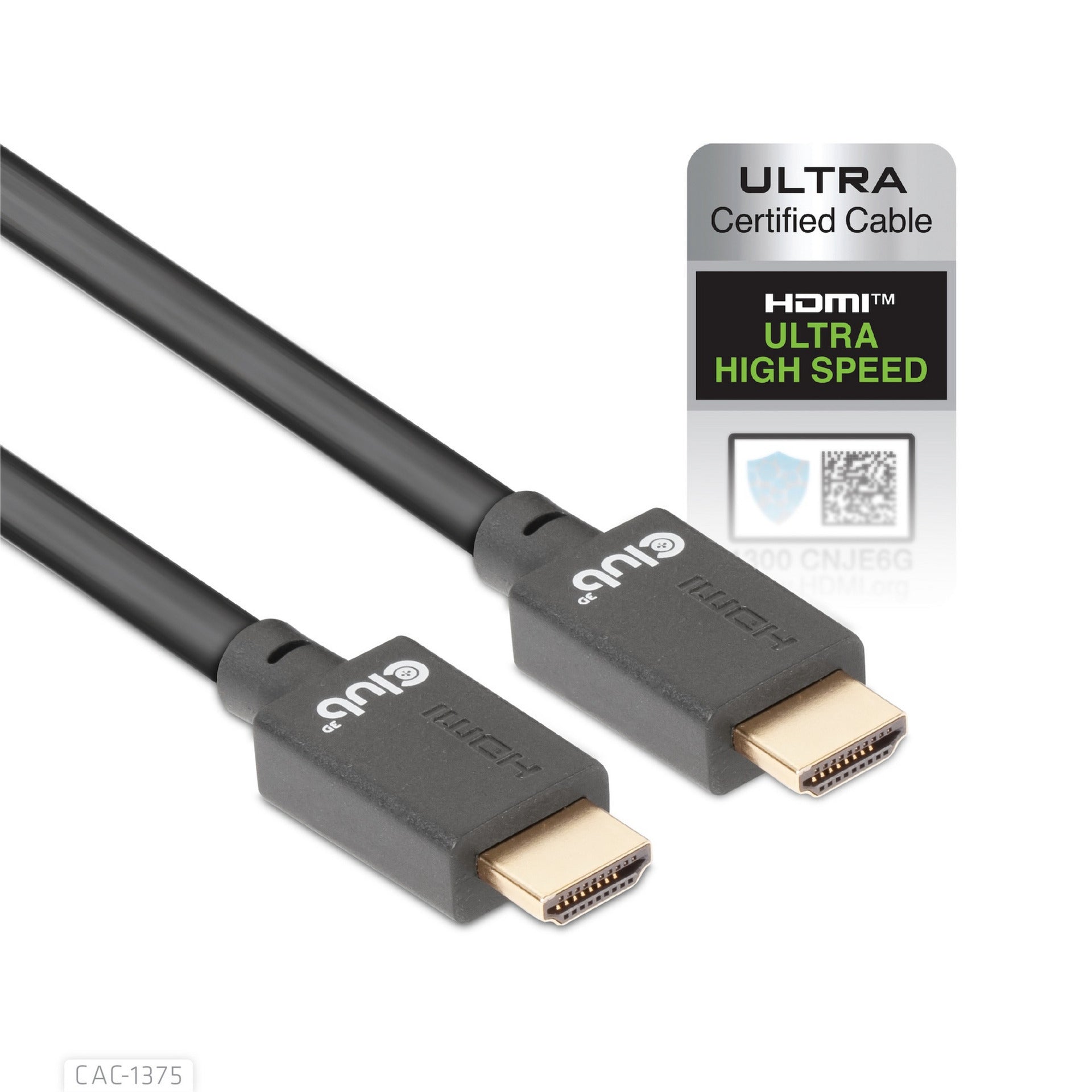 Club 3D Club 3D Ultra High Speed HDMI-gecertificeerd