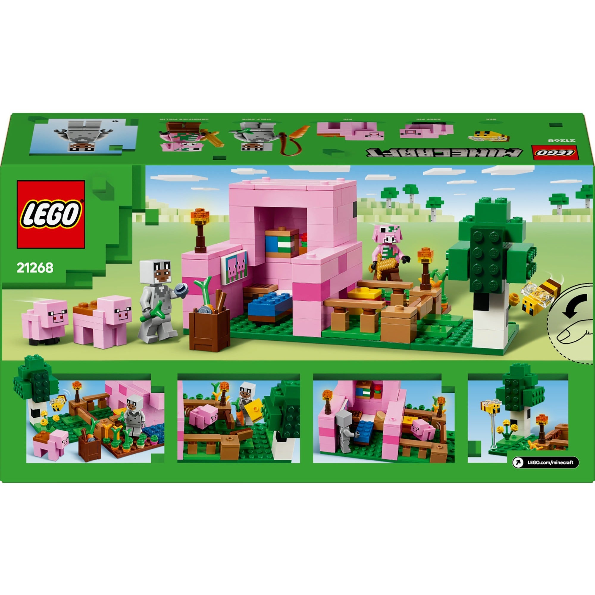 Lego minecraft het huis van het biggetje - 21268