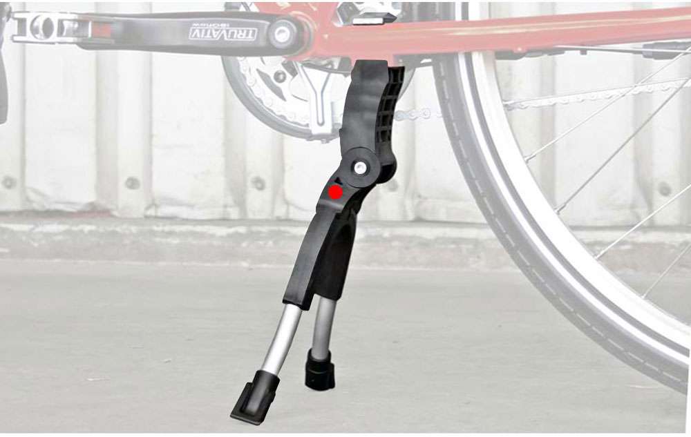 Hebie middenstandaard dubbel rex 28 29cm m10 zwart tour