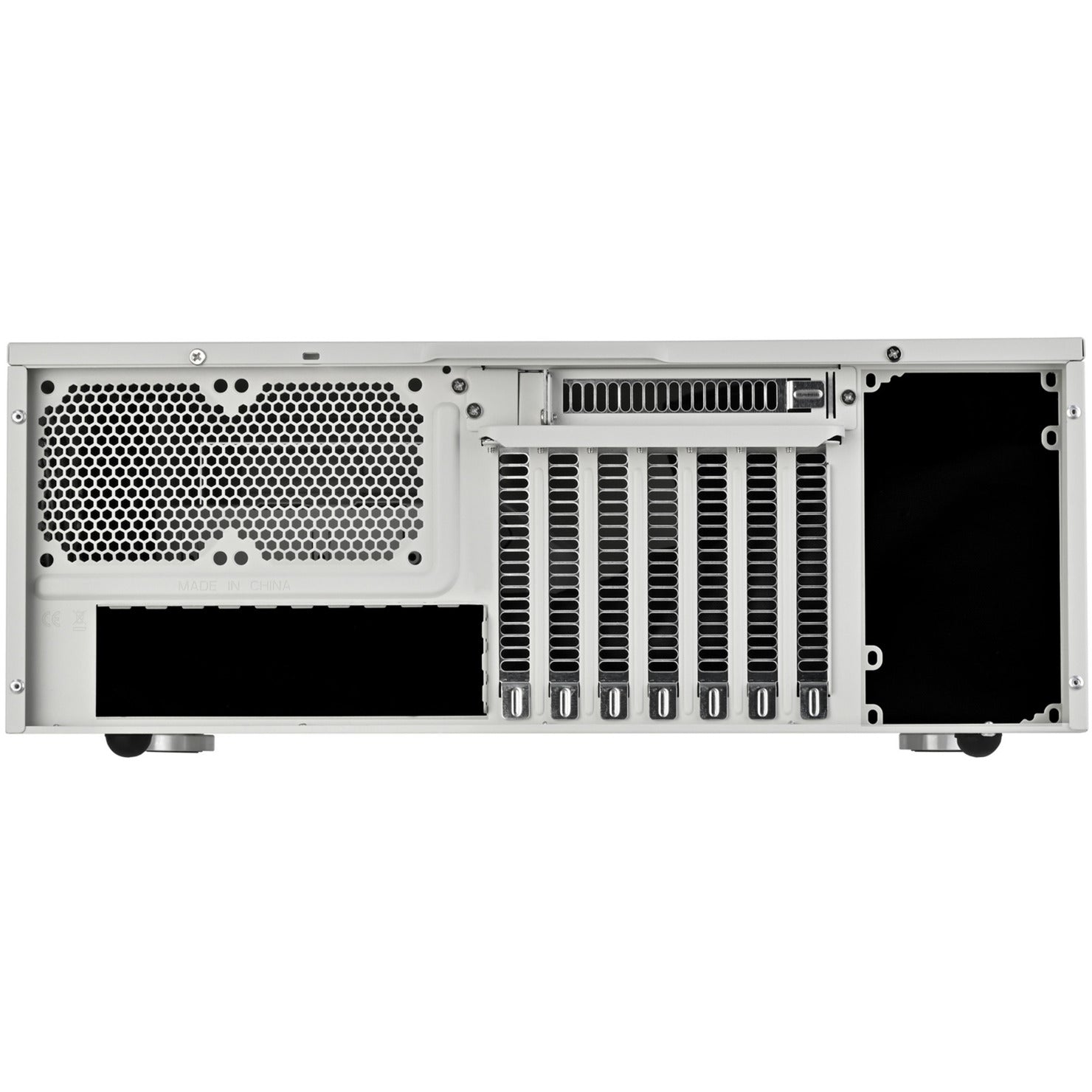 Silverstone flp01 htpc behuizing (crème | 2x usb-a | 1x usb-c)