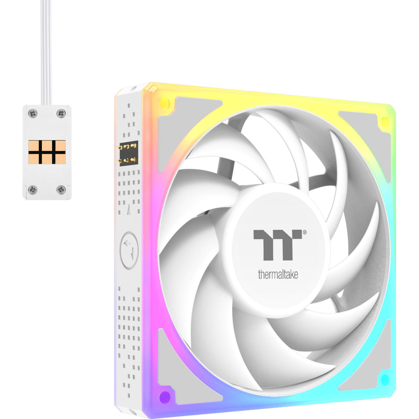Thermaltake magcurve 360 ultra argb sync aio liquid cooler - snow edition waterkoeling (wit)