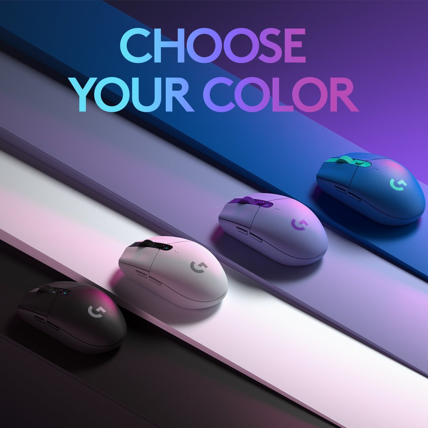 Logitech g305 lightspeed draadloze gamingmuis (wit, 200 – 12.000 dpi)