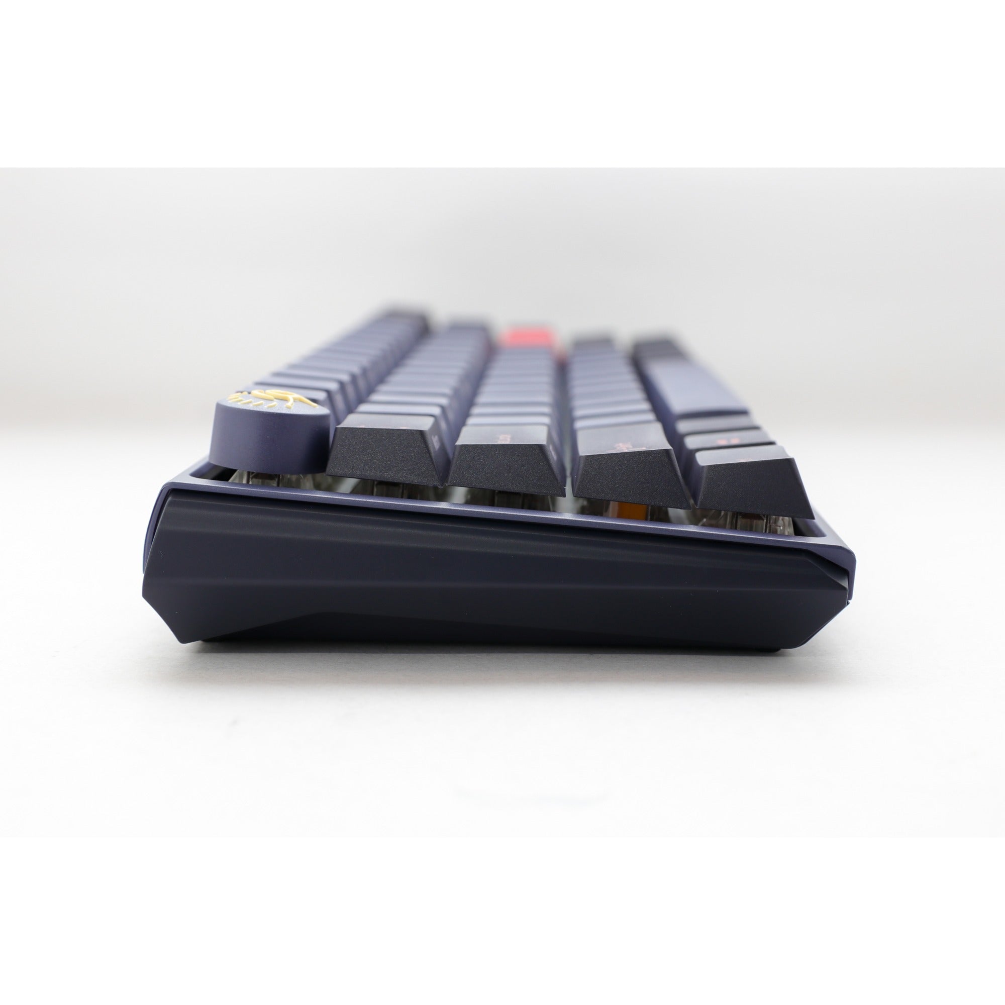 Ducky one 3 cosmic blue sf, toetsenbord (donkerblauw, us lay-out, cherry mx red, rgb led, double-shot pbt, hot-swappable, quack mechanics, 65%)