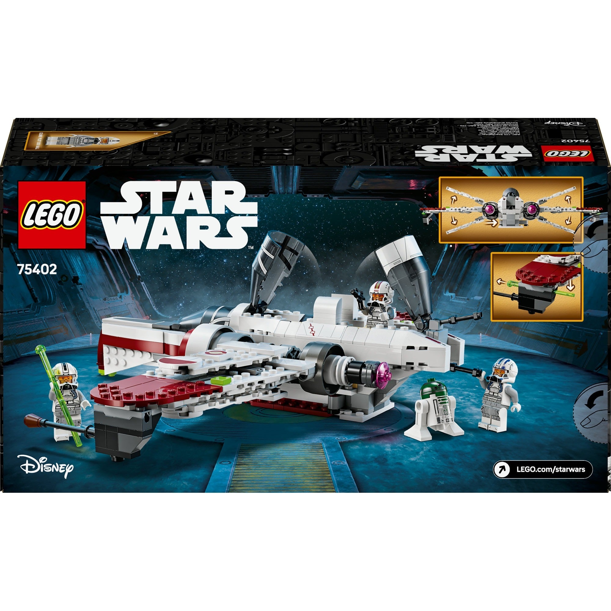 Lego star wars™ arc-170 starfighter™ bouw 75402