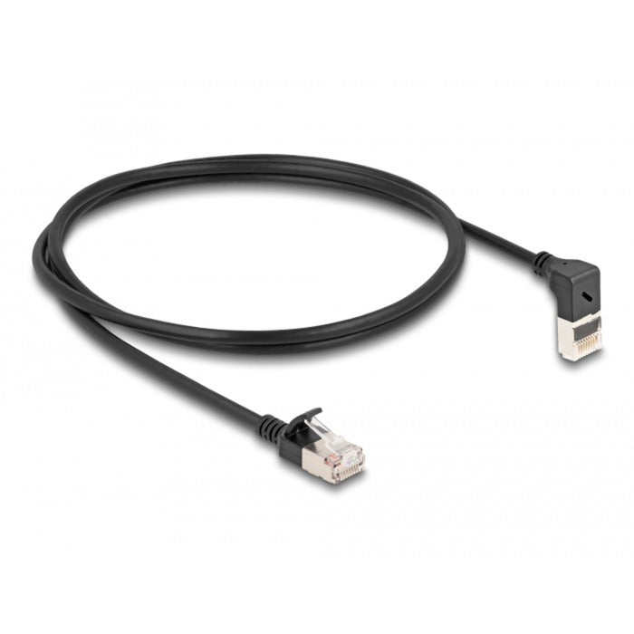 DeLOCK DeLOCK RJ45 Netwerkkabel Cat.6A S FTP Slim 90° omhoog a