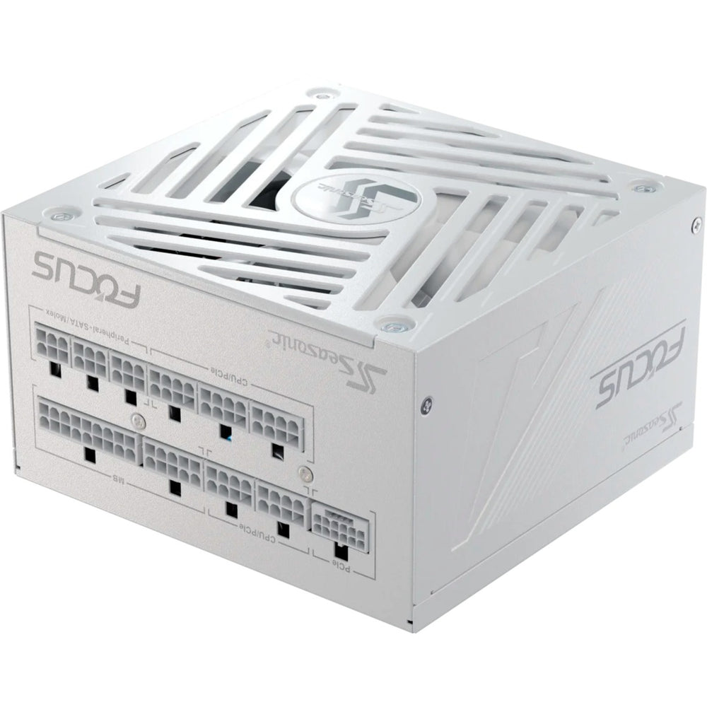 Seasonic focus-gx-850-v4 atx3.0 modulaire 850 watt voeding (wit, 1x 12vhpwr, 3x pcie)