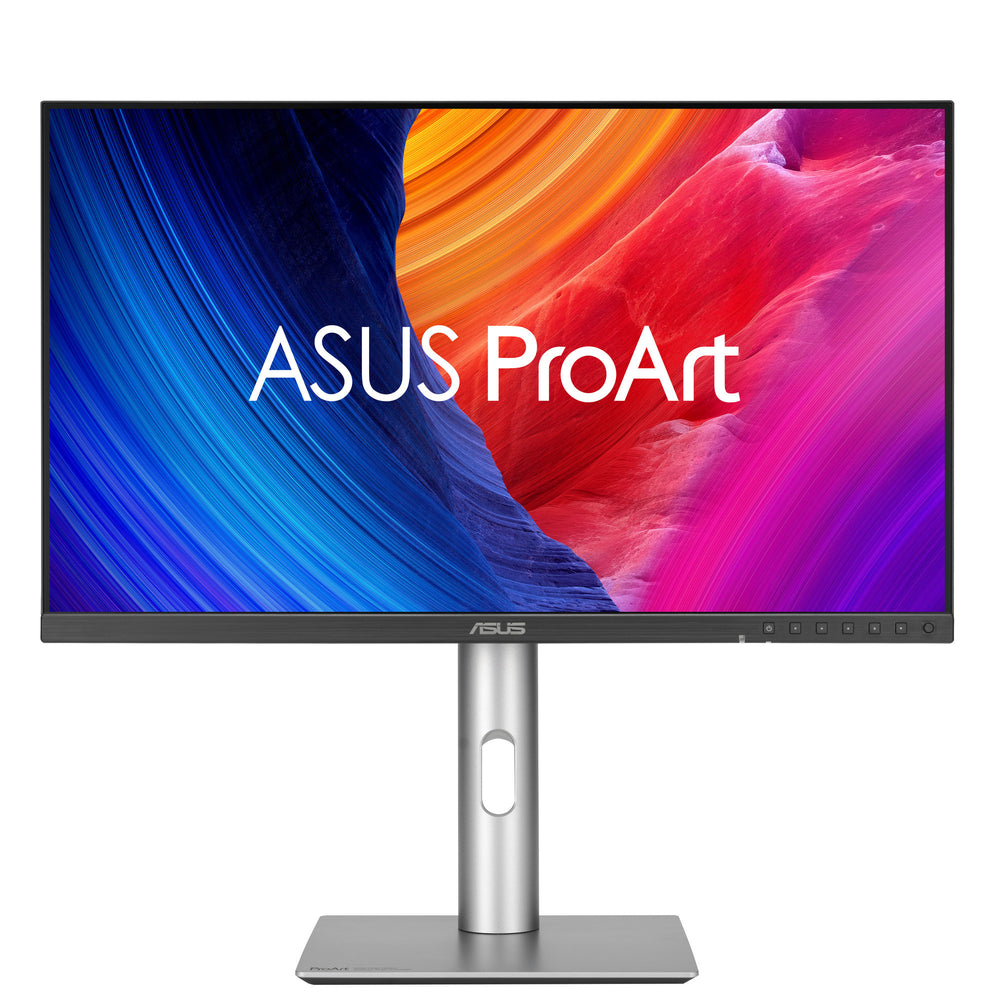 Asus proart display pa278cgrv 27 monitor (zilver zwart, hdmi, 2x displayport, 3x usb-a, 2x usb-c)