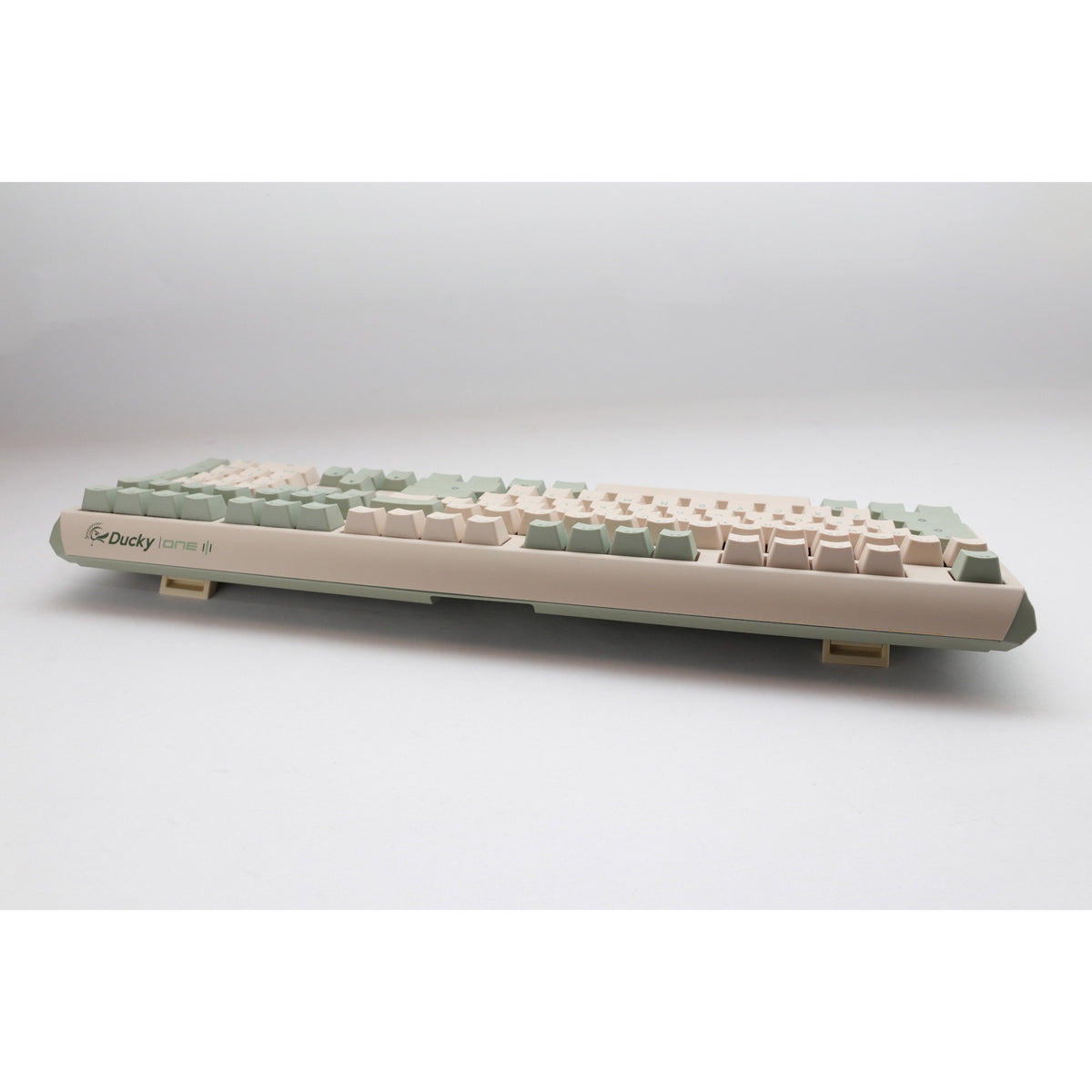 Ducky One 3 Matcha, keyboard (cream green, US layout, Cherry MX Brown, PBT double shot, hot-swap)