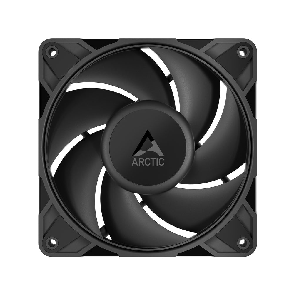 Arctic p12 pro pst case fans (zwart, 5 stuks, 120 x 120 x 25 mm, pwm)
