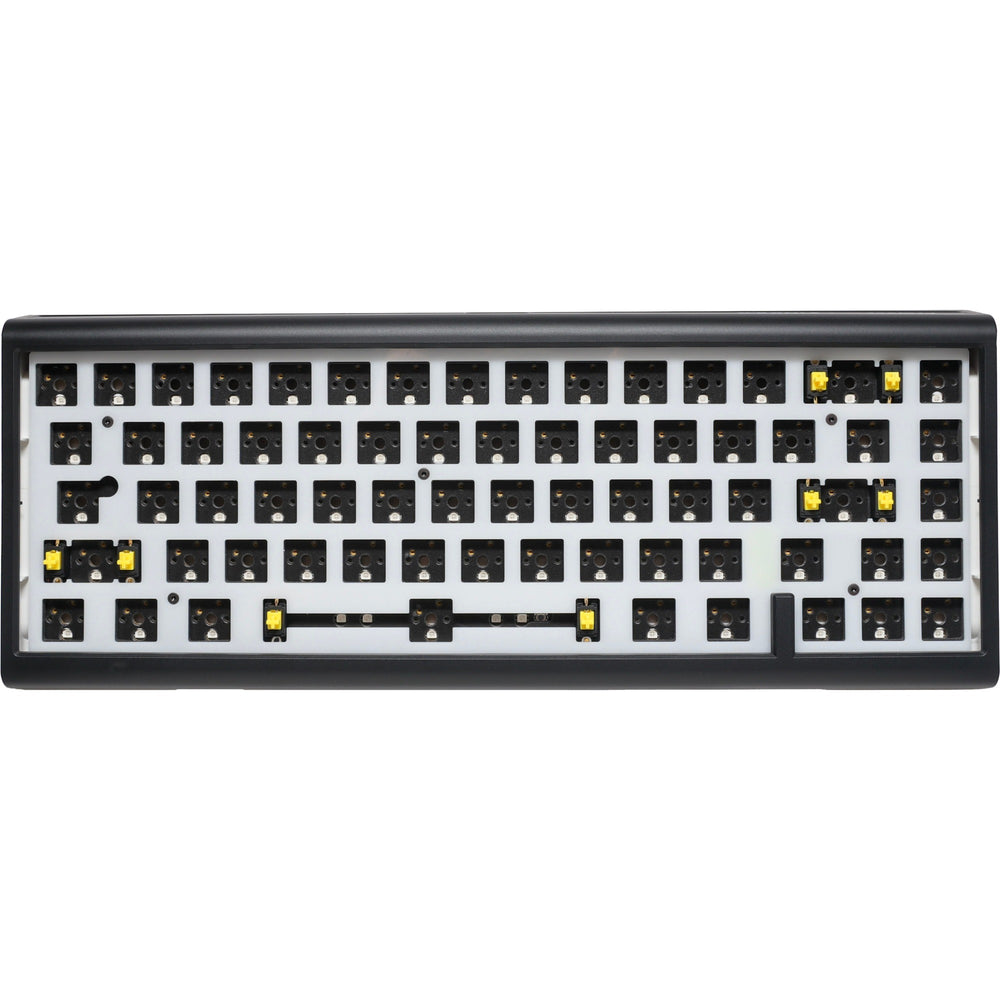 Ducky projectd tinker 65 met qmk via rgb mechanisch toetsenbord (zwart, us lay-out (qwerty), 65%, barebone. rgb leds, hot-swappable, gasket mount)