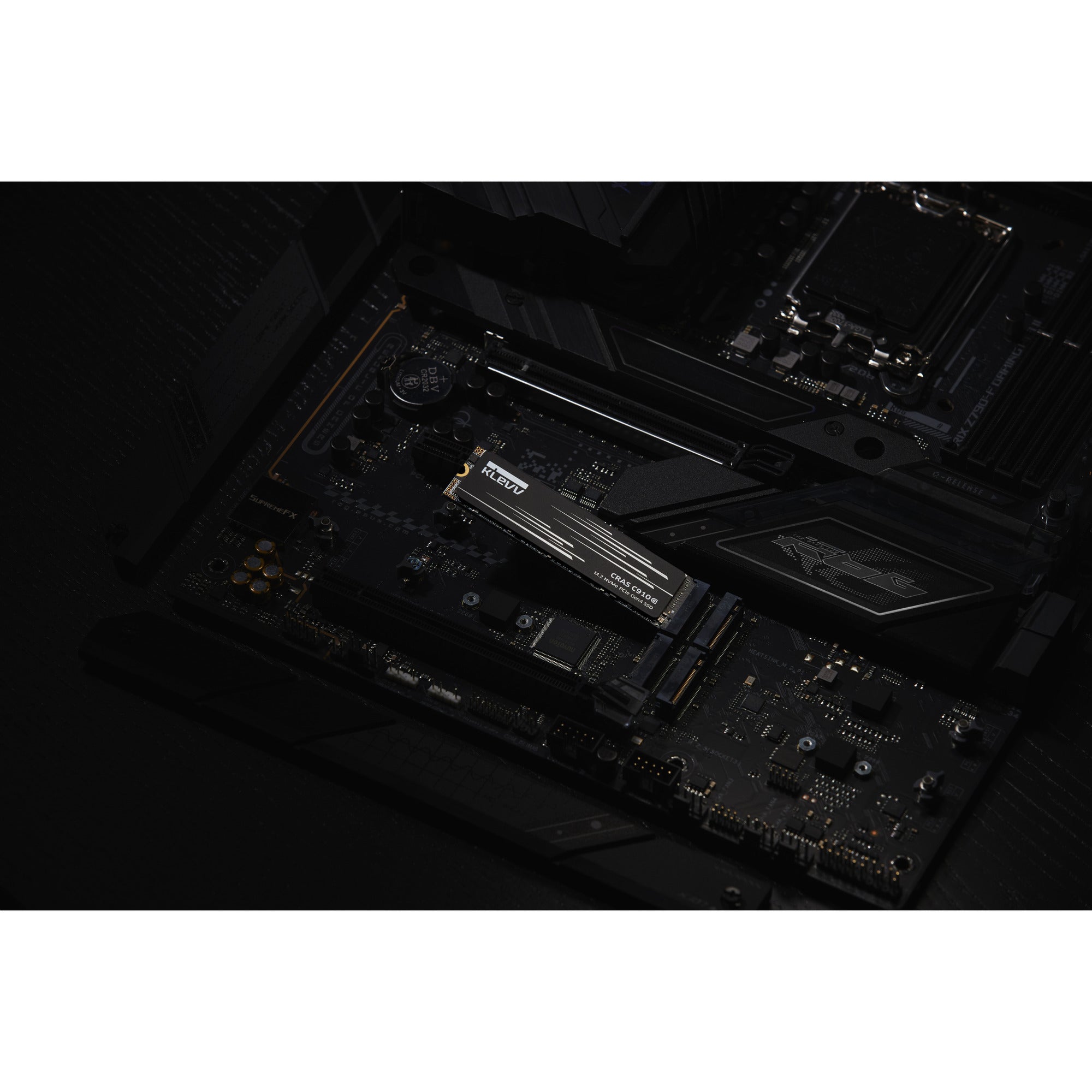 Klevv cras c910g 2 tb ssd (zwart, k02tbm2sp0-10g, pcie gen 4.0 x4, nvme 2.0)
