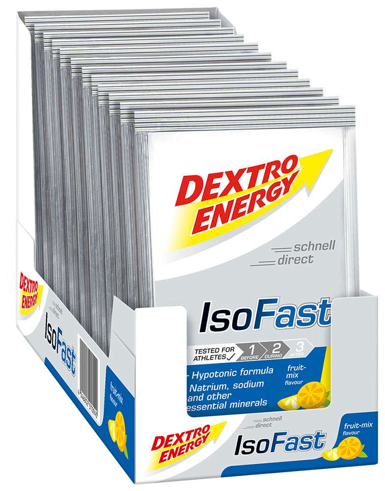 Dextro energy iso fast drink box of 12