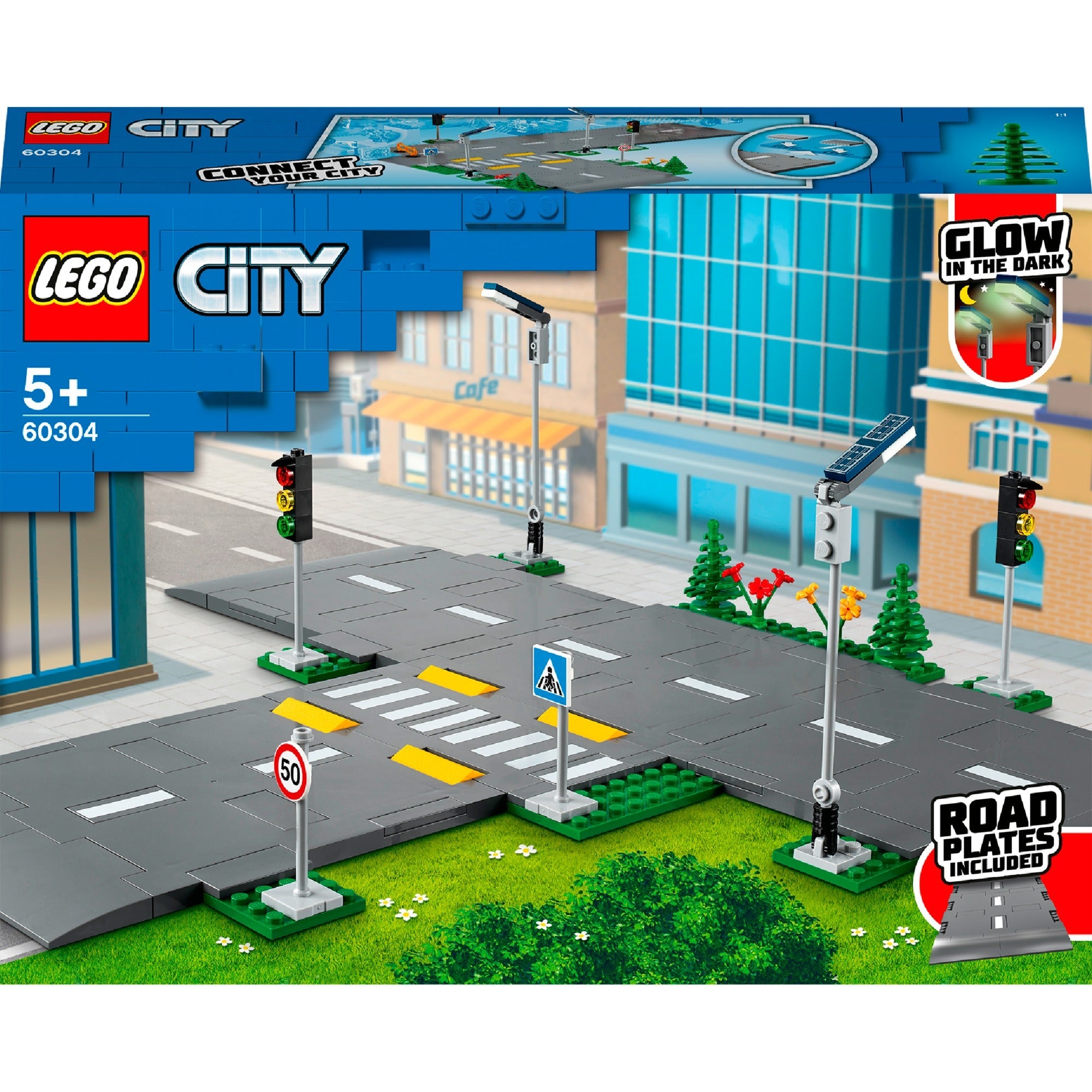 Lego city town 60304 wegplaten