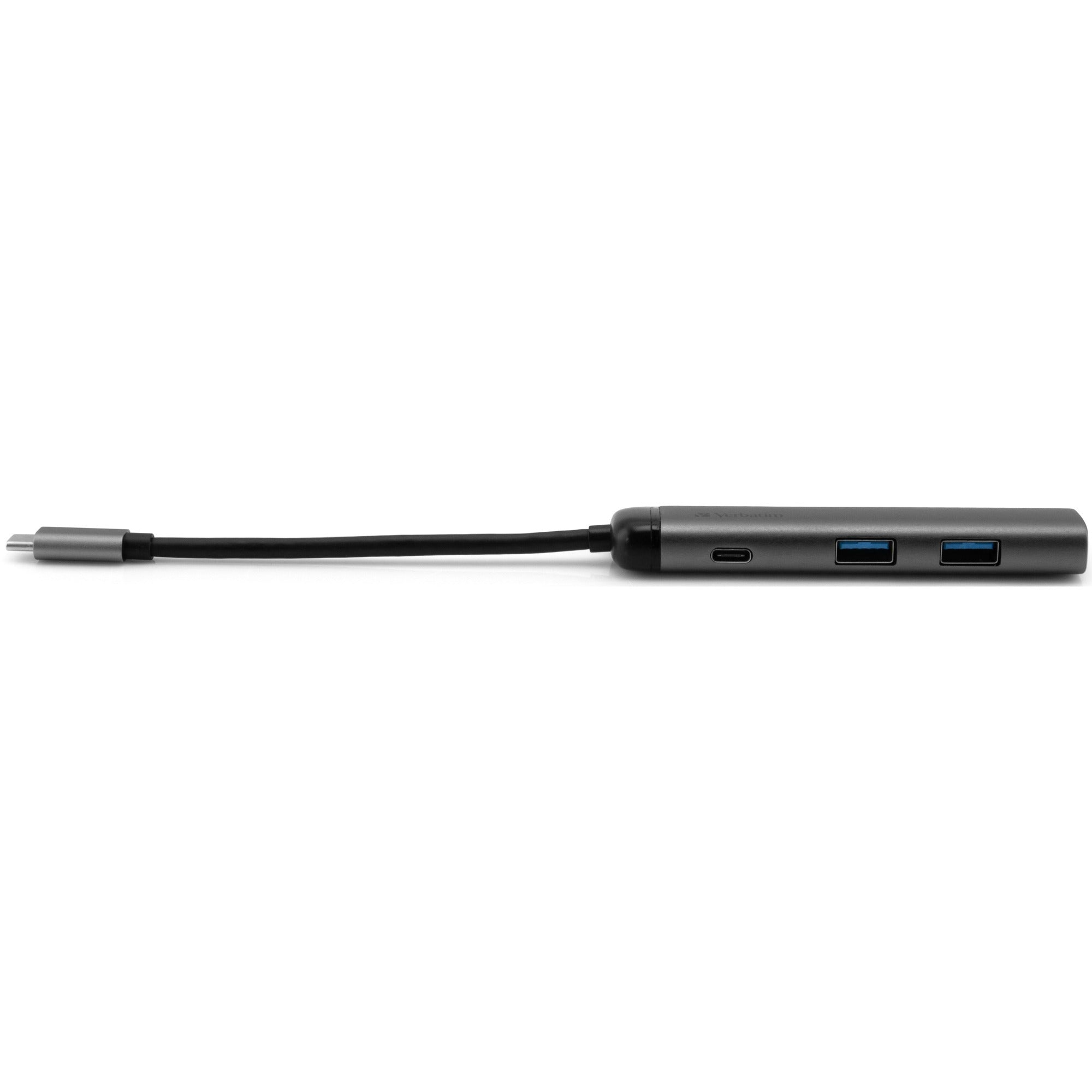 Verbatim Verbatim USB 3.2 Gen 1 multipoort hub, USB-C > 2x USB-A + US