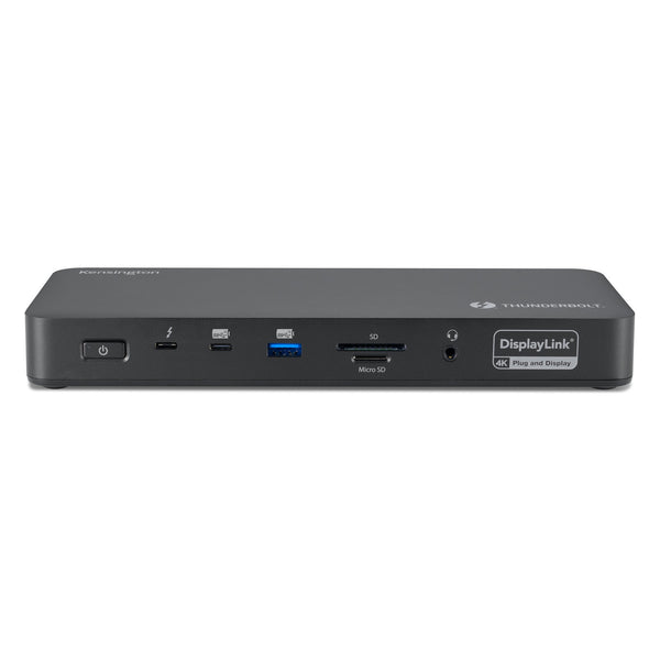 Kensington sd5920t eq thunderbolt 4 quad 4k hybrid dock met displaylink technology dockingstation (zwart)