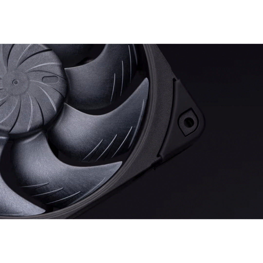 Noctua nf-a12x25 g2 pwm sx2-pp chromax.black case fans (zwart, 2 stuks, 120 x 120 x 25 mm)
