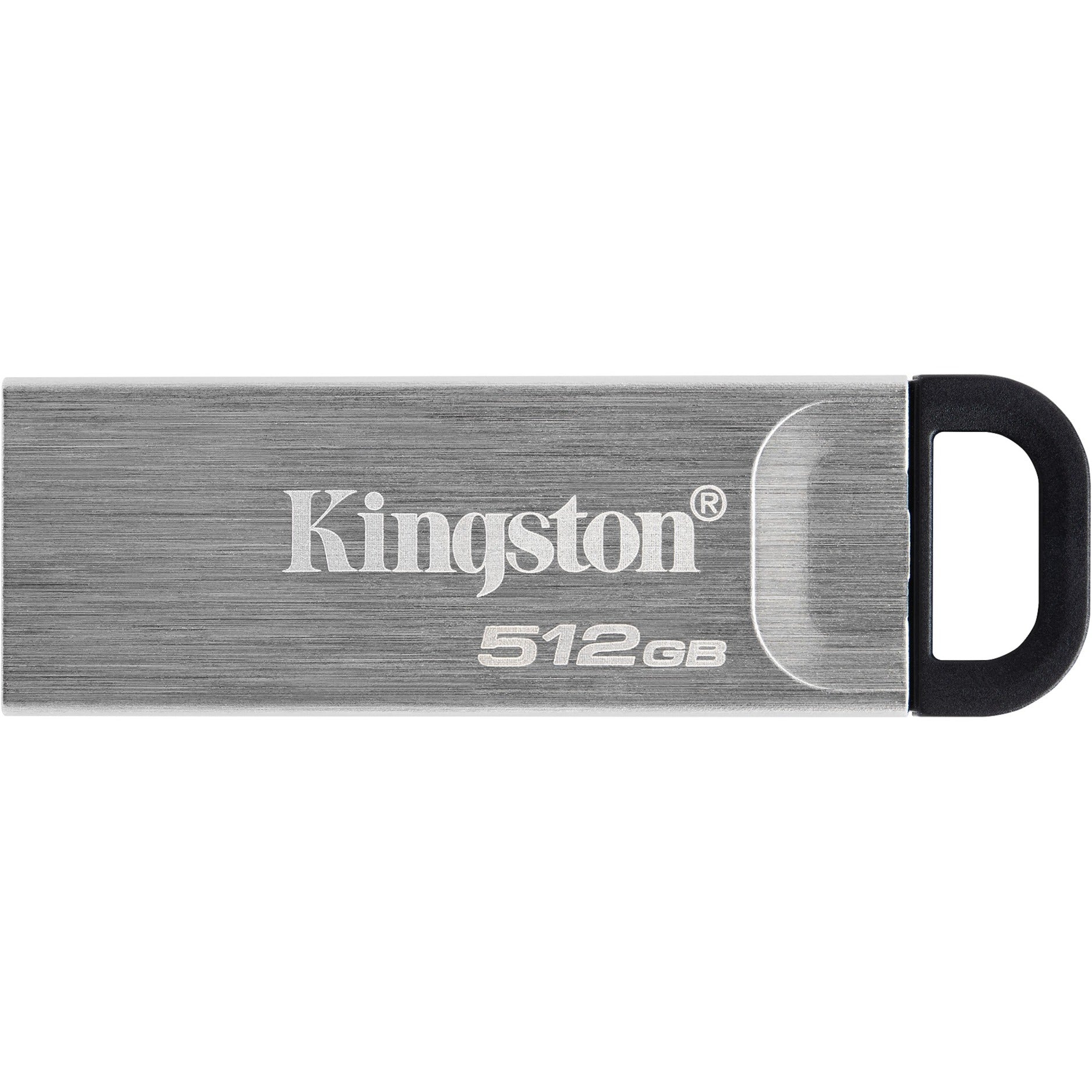 Kingston datatraveler kyson 512 gb usb-stick (zilver, dtkn 512gb)