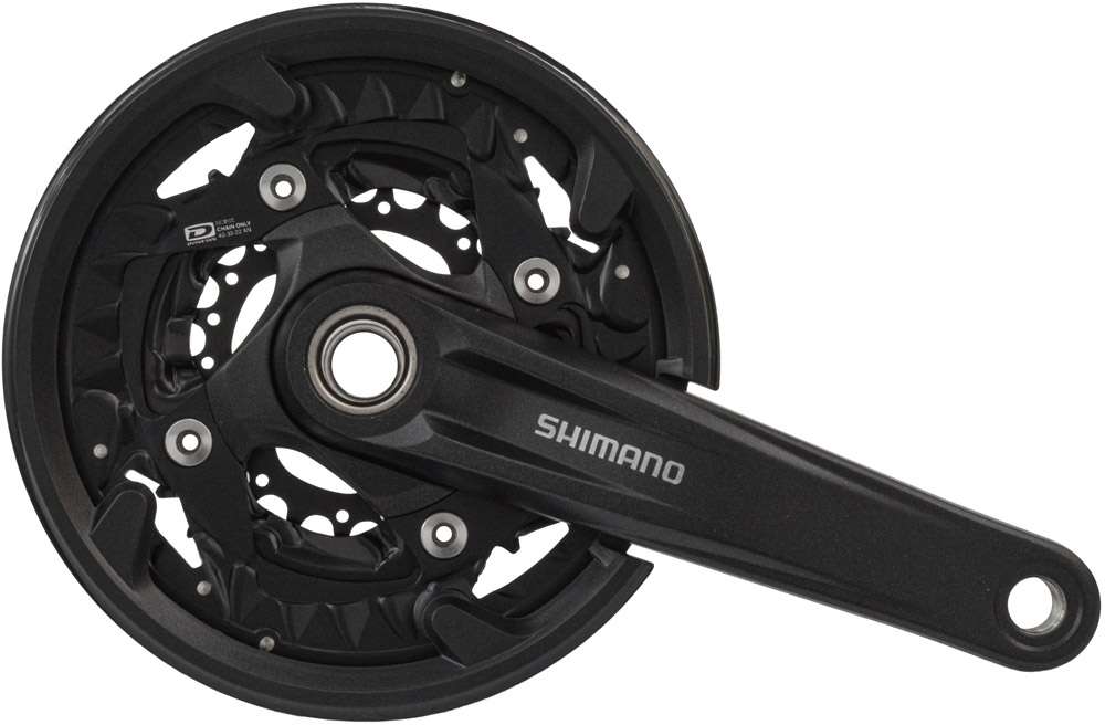 Shimano fc-mt500 10-speed crank 40 30 22