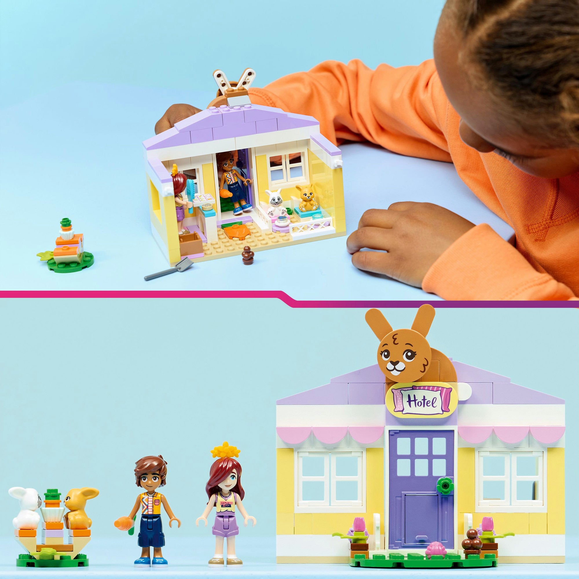 Lego friends 42679 - heartlake city konijnenhotel