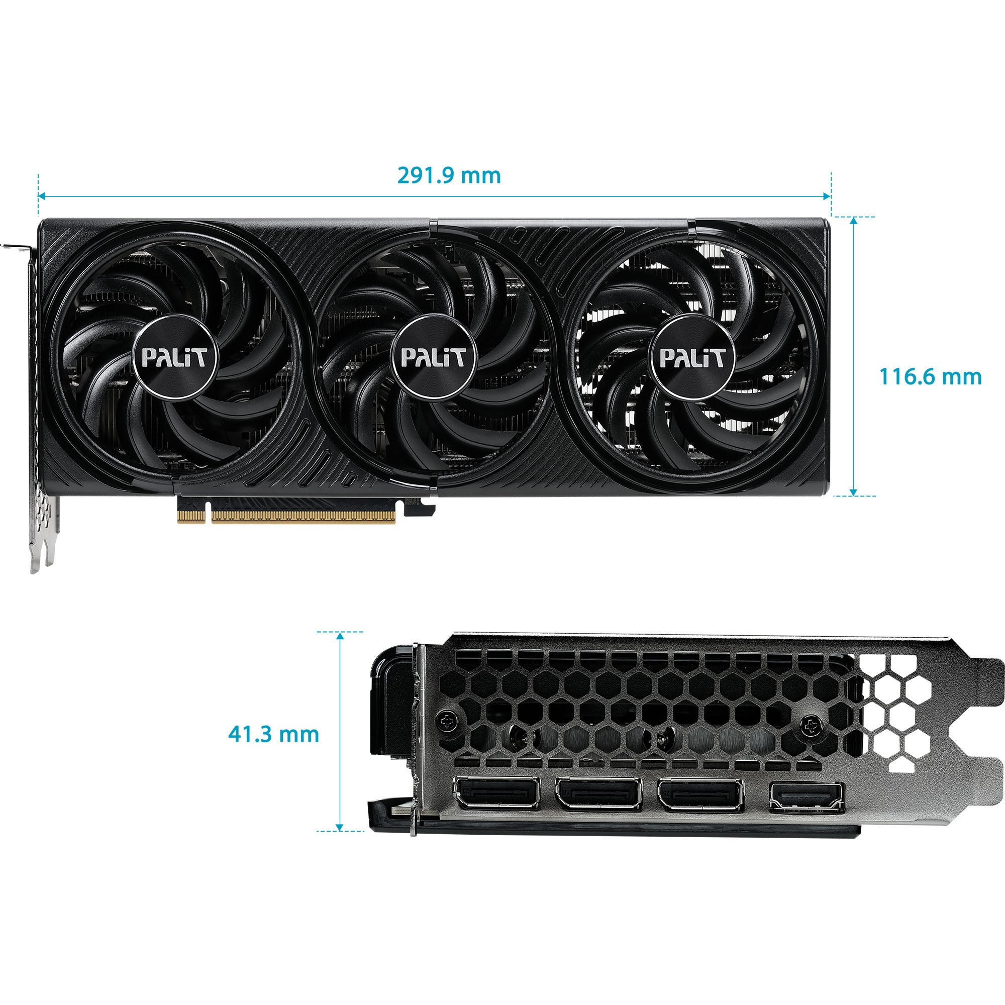 Palit geforce rtx 5070 infinity 3 oc grafische kaart (dlss 4, 3x displayport, 1x hdmi 2.1)
