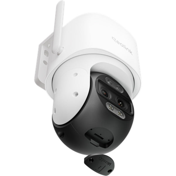 Reolink w760-a, 4k dual-lens ptz beveiligingscamera (wit, 4k, 8mp, dual lens, wifi 6, ai isp)