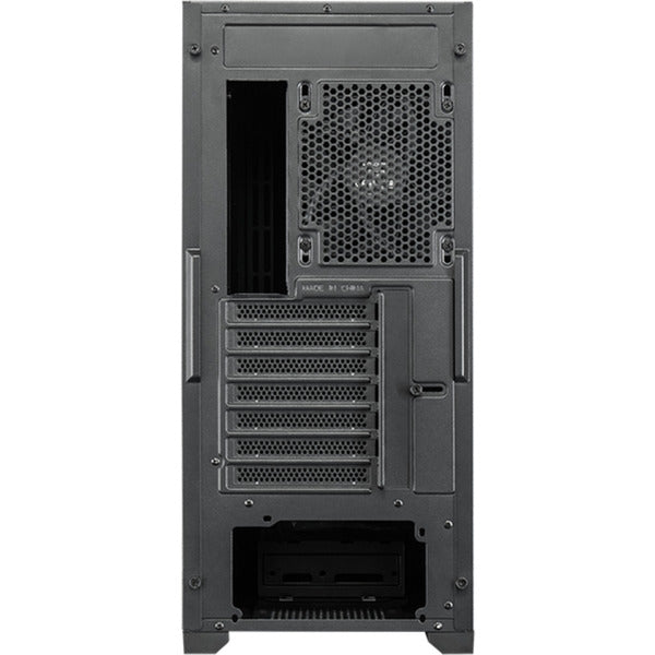 Chieftec pro midi q midi tower behuizing (zwart | 3x usb-a | 1x usb-c)