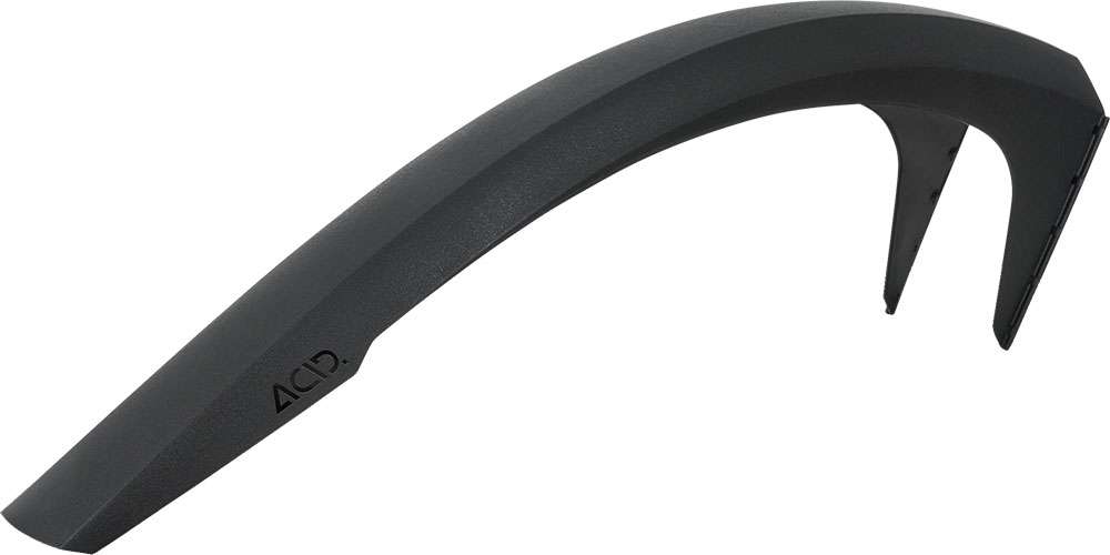 Acid mud blocker rear mudguard