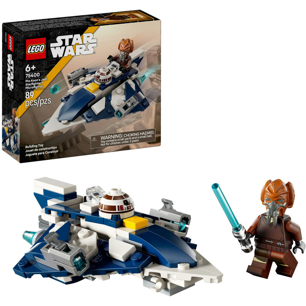 Lego star wars plo koons jedi starfighter microfighter set - 75400