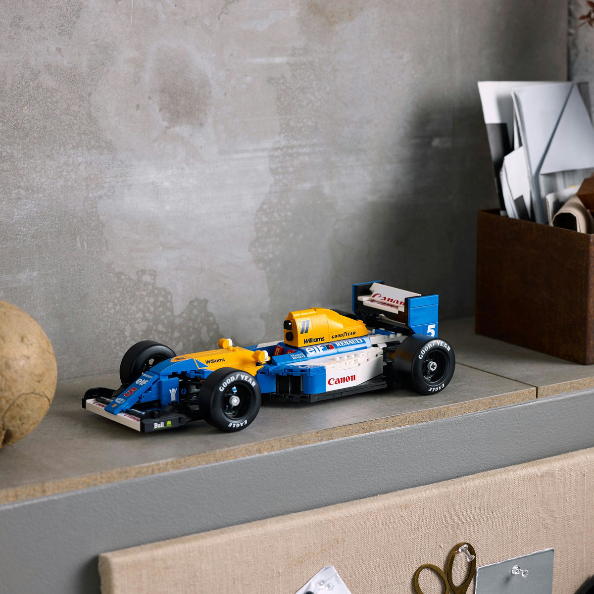Lego icons williams racing fw14b en nigel mansell formule 1 auto - 10353